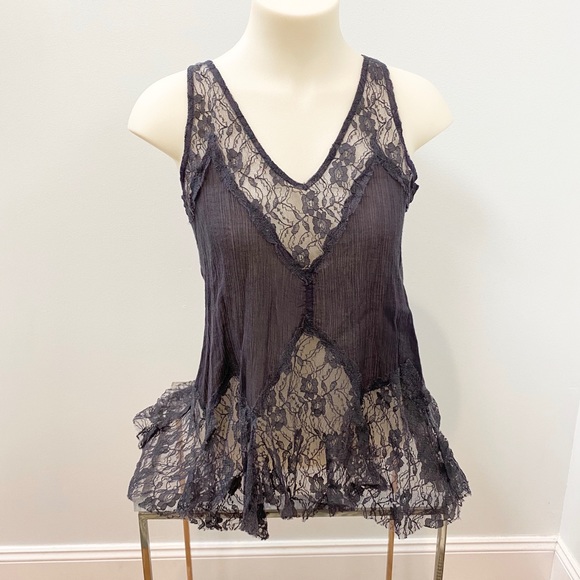 Free People Tops - Free People | Intimately Lace Sleeveless Top